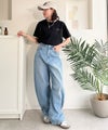 【接触冷感機能付き】背中で魅せる、遊び心とヴィンテージ。コインランドリーバック刺繍Tシャツ（半袖）商品サムネイル-20