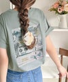 【接触冷感機能付き】背中で魅せる、遊び心とヴィンテージ。コインランドリーバック刺繍Tシャツ（半袖）商品サムネイル-35