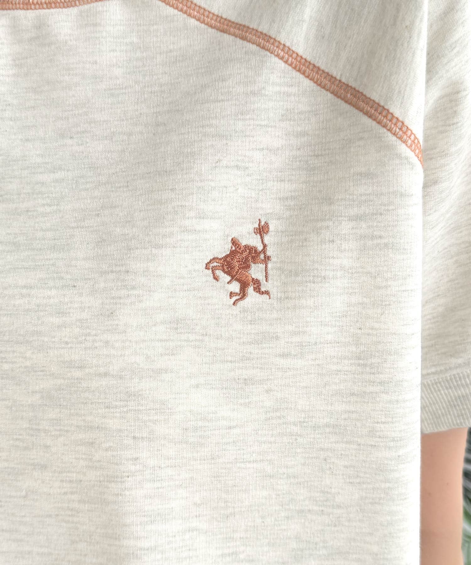 スカル刺繍 ラグランカットソー GRIFFIN WORLD