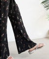 さらりとした楊柳プリーツ。ウエストゴムでストレスフリーな穿き心地。総柄楊柳プリーツパンツ商品サムネイル-9