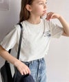 Classical Elf 【キッズ】綿100%らくがき風刺繍 無地&ボーダー柄半袖Tシャツ商品サムネイル-4