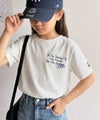 Classical Elf 【キッズ】綿100%らくがき風刺繍 無地&ボーダー柄半袖Tシャツ商品サムネイル-7