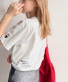 Classical Elf 【キッズ】綿100%らくがき風刺繍 無地&ボーダー柄半袖Tシャツ商品サムネイル-10