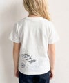 Classical Elf 【キッズ】綿100%らくがき風刺繍 無地&ボーダー柄半袖Tシャツ商品サムネイル-13