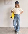 Classical Elf 【キッズ】綿100%らくがき風刺繍 無地&ボーダー柄半袖Tシャツ商品サムネイル-19