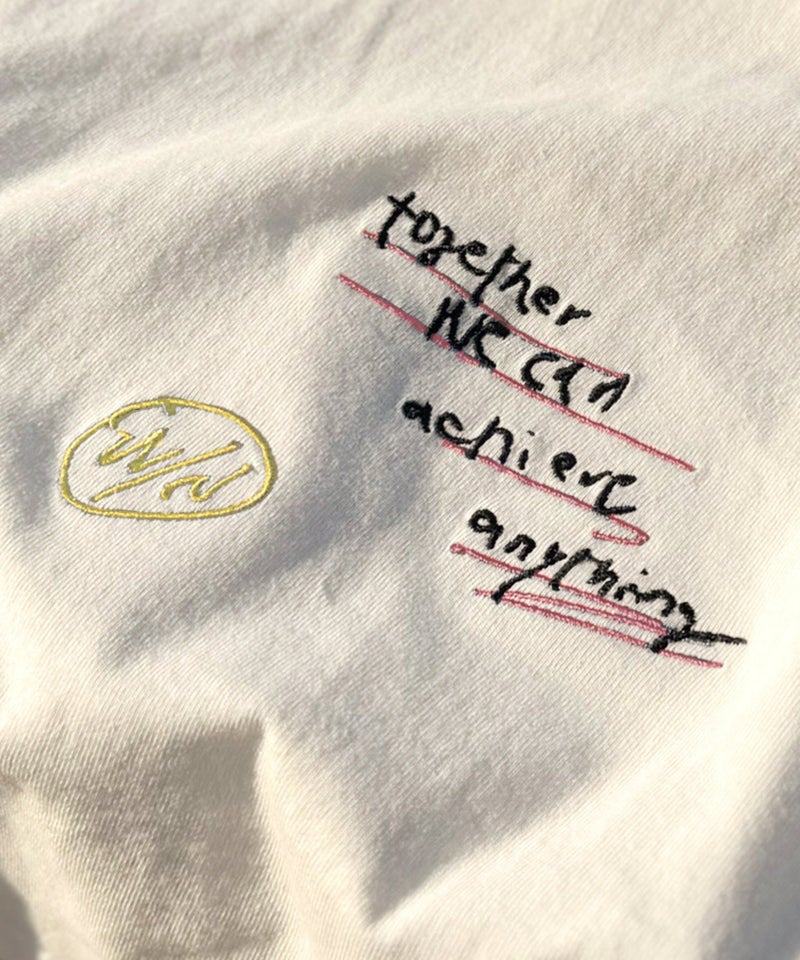 Classical Elf 【キッズ】綿100%らくがき風刺繍 無地&ボーダー柄半袖Tシャツ商品画像-30
