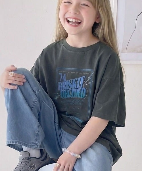 Classical Elf【キッズ】《JaVaジャバコラボ》 綿100%ピグメント加工グラフィックプリントTシャツ商品画像-2