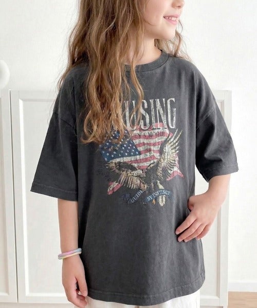 Classical Elf【キッズ】《JaVaジャバコラボ》 綿100%ピグメント加工グラフィックプリントTシャツ商品画像-4