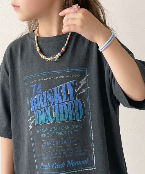 Classical Elf【キッズ】《JaVaジャバコラボ》 綿100%ピグメント加工グラフィックプリントTシャツ商品画像-9