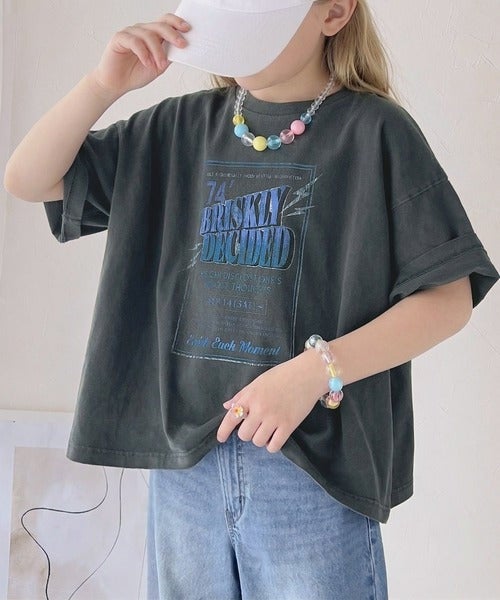Classical Elf【キッズ】《JaVaジャバコラボ》 綿100%ピグメント加工グラフィックプリントTシャツ商品画像-10