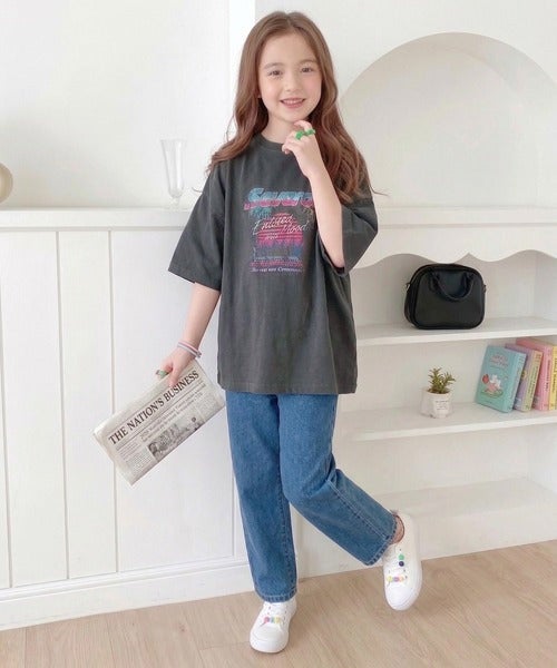 Classical Elf【キッズ】《JaVaジャバコラボ》 綿100%ピグメント加工グラフィックプリントTシャツ商品画像-15
