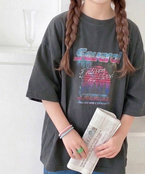 Classical Elf【キッズ】《JaVaジャバコラボ》 綿100%ピグメント加工グラフィックプリントTシャツ商品画像-19
