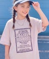 Classical Elf 【キッズ】《JaVaジャバコラボ》前後2way 綿100%ロゴプリントTシャツ(半袖)商品サムネイル-3