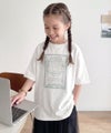 Classical Elf 【キッズ】《JaVaジャバコラボ》前後2way 綿100%ロゴプリントTシャツ(半袖)商品サムネイル-5