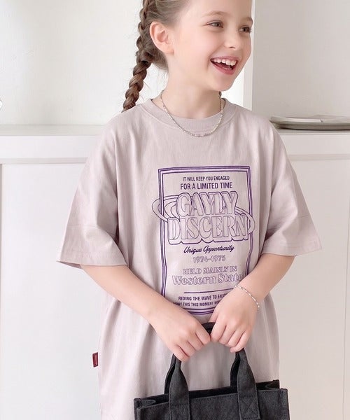 Classical Elf 【キッズ】《JaVaジャバコラボ》前後2way 綿100%ロゴプリントTシャツ(半袖)商品画像-19