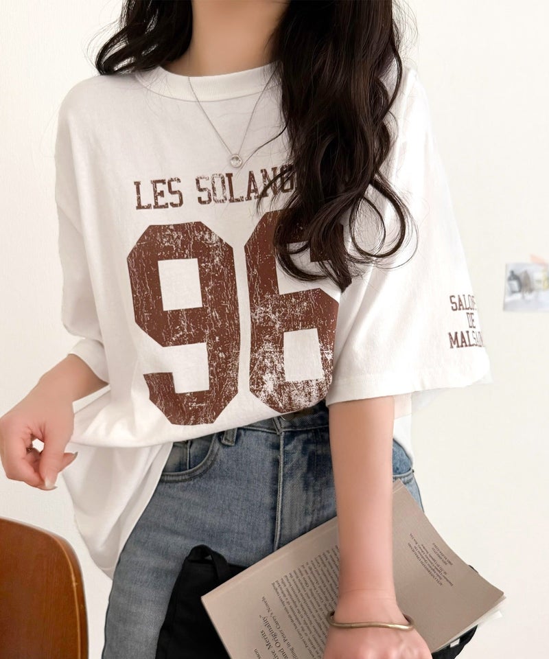 Classical Elf 《JaVaジャバコラボ》大人のカジュアルスタイルを格上げ。綿100%ナンバリングTシャツ (半袖)商品画像-3