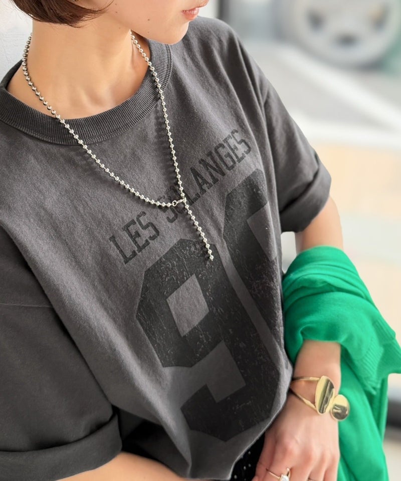 Classical Elf 《JaVaジャバコラボ》大人のカジュアルスタイルを格上げ。綿100%ナンバリングTシャツ (半袖)商品画像-4