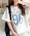 Classical Elf 《JaVaジャバコラボ》大人のカジュアルスタイルを格上げ。綿100%ナンバリングTシャツ (半袖)商品サムネイル-6