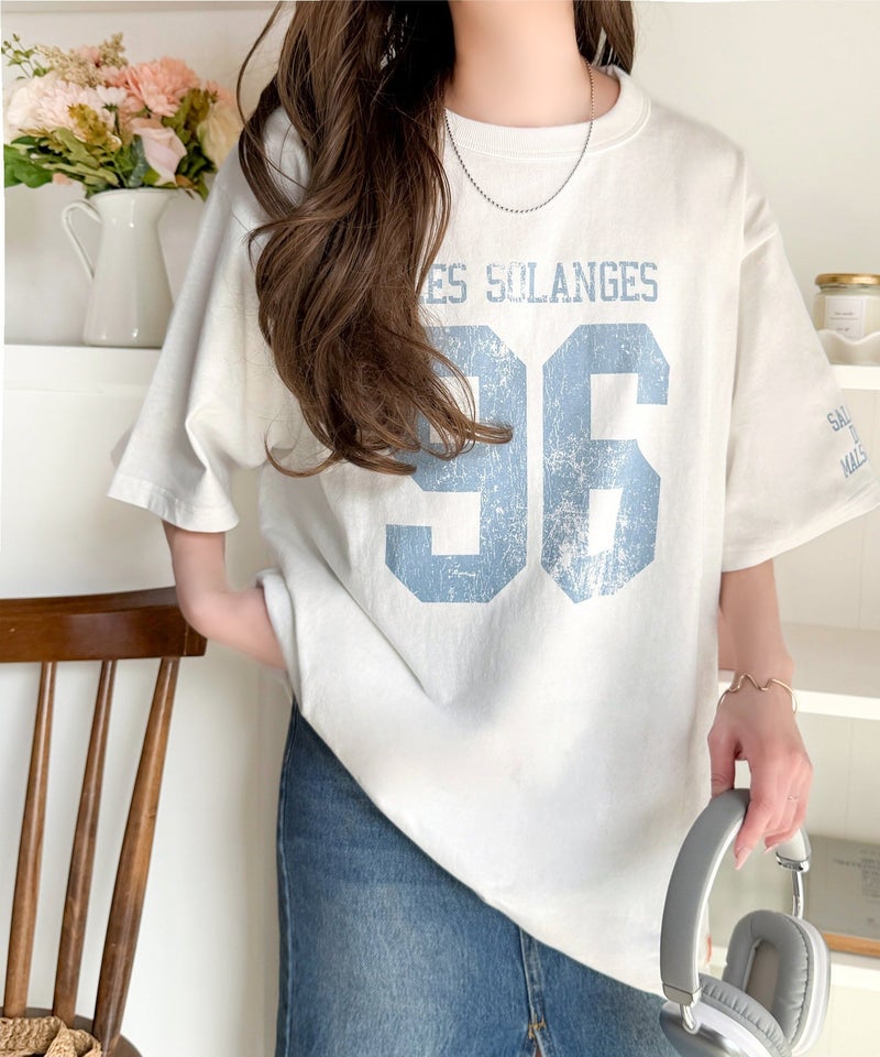 Classical Elf 《JaVaジャバコラボ》大人のカジュアルスタイルを格上げ。綿100%ナンバリングTシャツ (半袖)商品画像-10