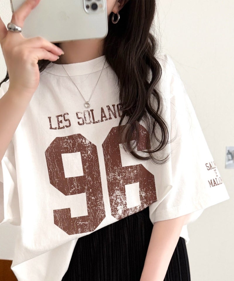 Classical Elf 《JaVaジャバコラボ》大人のカジュアルスタイルを格上げ。綿100%ナンバリングTシャツ (半袖)商品画像-13