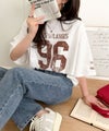 Classical Elf 《JaVaジャバコラボ》大人のカジュアルスタイルを格上げ。綿100%ナンバリングTシャツ (半袖)商品サムネイル-15