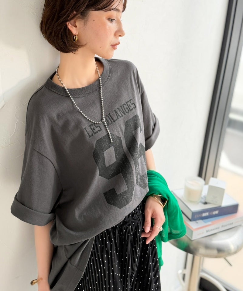 Classical Elf 《JaVaジャバコラボ》大人のカジュアルスタイルを格上げ。綿100%ナンバリングTシャツ (半袖)商品画像-22