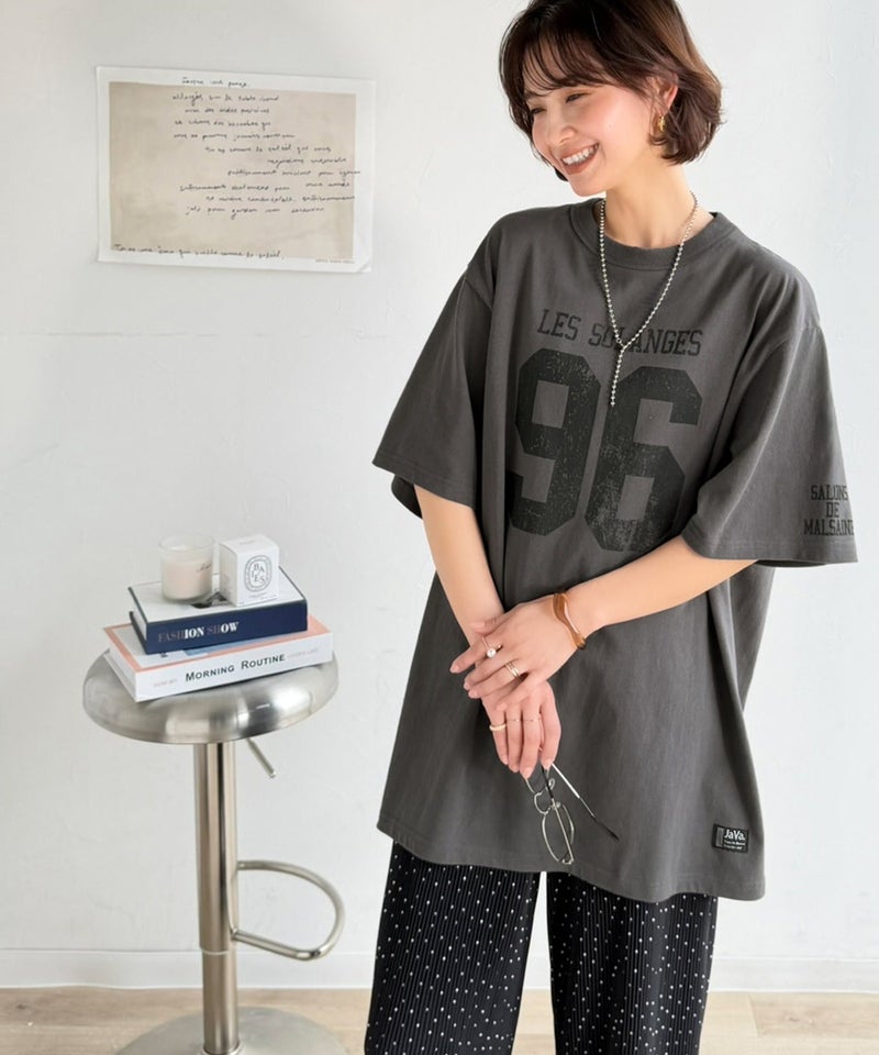 Classical Elf 《JaVaジャバコラボ》大人のカジュアルスタイルを格上げ。綿100%ナンバリングTシャツ (半袖)商品画像-25