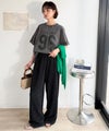 Classical Elf 《JaVaジャバコラボ》大人のカジュアルスタイルを格上げ。綿100%ナンバリングTシャツ (半袖)商品サムネイル-26