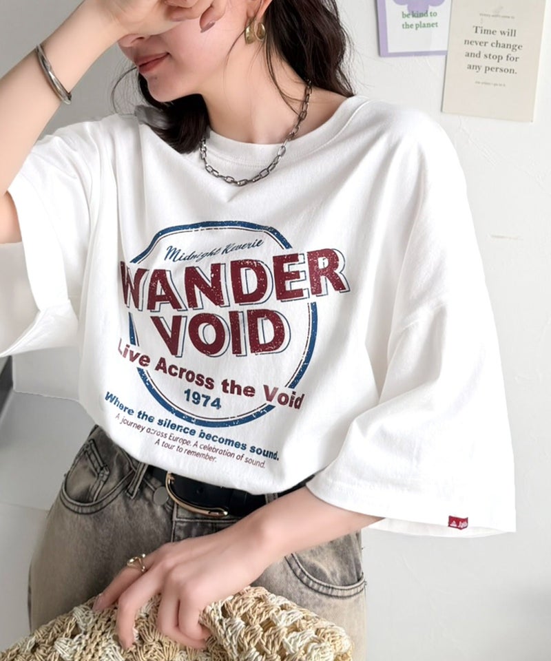 Classical Elf 《JaVaジャバコラボ》配色で遊ぶ!大人カジュアルの決定版。綿100%ツアーロゴTシャツ (半袖)商品画像-9