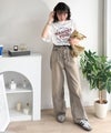 Classical Elf 《JaVaジャバコラボ》配色で遊ぶ！大人カジュアルの決定版。綿100％ツアーロゴTシャツ (半袖)商品サムネイル-10
