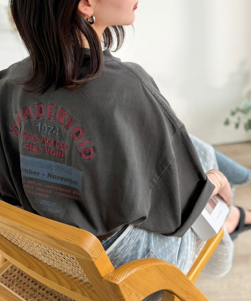 Classical Elf 《JaVaジャバコラボ》配色で遊ぶ！大人カジュアルの決定版。綿100％ツアーロゴTシャツ (半袖)商品画像-12