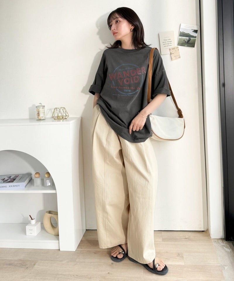 Classical Elf 《JaVaジャバコラボ》配色で遊ぶ!大人カジュアルの決定版。綿100%ツアーロゴTシャツ (半袖)商品画像-14