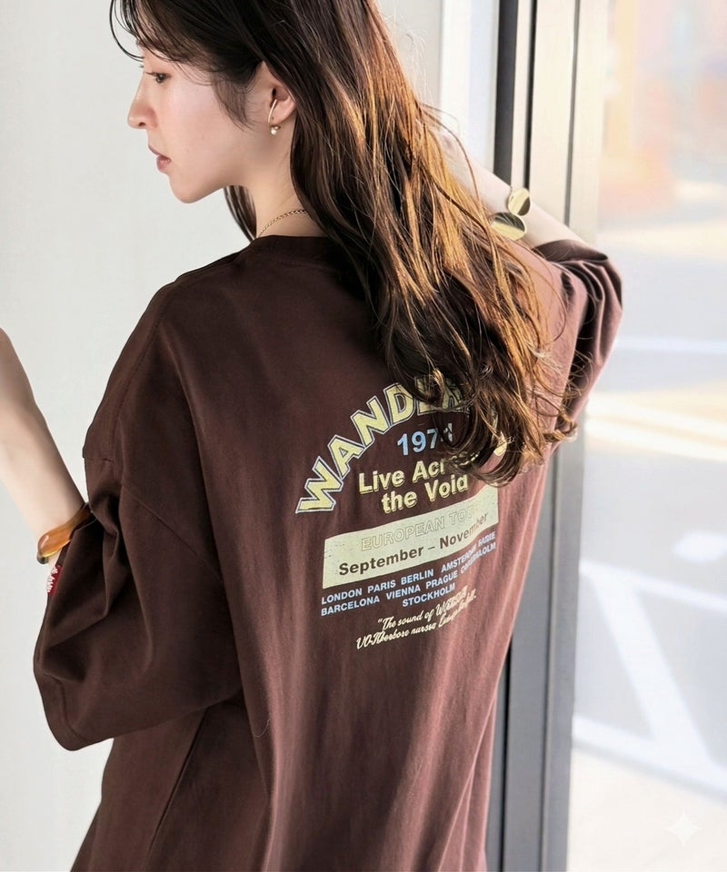Classical Elf 《JaVaジャバコラボ》配色で遊ぶ！大人カジュアルの決定版。綿100％ツアーロゴTシャツ (半袖)商品画像-26