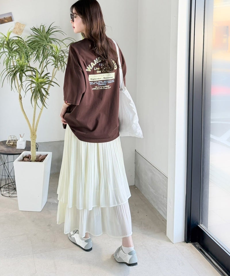 Classical Elf 《JaVaジャバコラボ》配色で遊ぶ!大人カジュアルの決定版。綿100%ツアーロゴTシャツ (半袖)商品画像-29