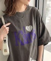 Classical Elf 《JaVaジャバコラボ》大人カジュアルにちょうどいい。綿100％ ヴィンテージ風ハートTシャツ商品サムネイル-3