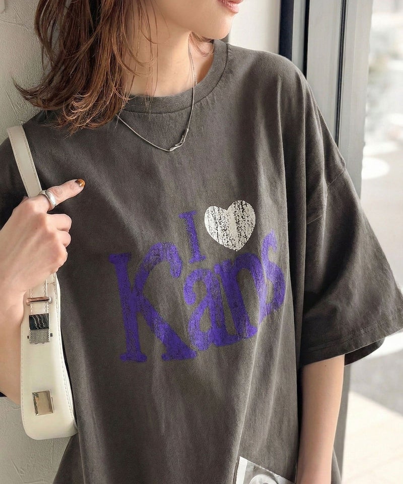 Classical Elf 《JaVaジャバコラボ》大人カジュアルにちょうどいい。綿100% ヴィンテージ風ハートTシャツ商品画像-3