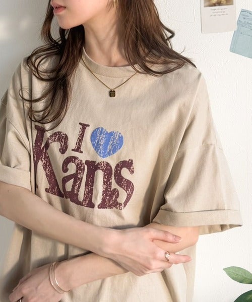 Classical Elf 《JaVaジャバコラボ》大人カジュアルにちょうどいい。綿100% ヴィンテージ風ハートTシャツ商品画像-4