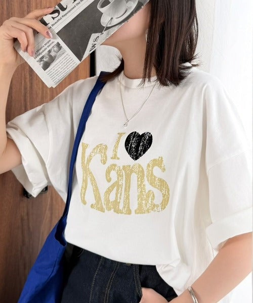 Classical Elf 《JaVaジャバコラボ》大人カジュアルにちょうどいい。綿100% ヴィンテージ風ハートTシャツ商品画像-5