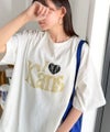 Classical Elf 《JaVaジャバコラボ》大人カジュアルにちょうどいい。綿100％ ヴィンテージ風ハートTシャツ商品サムネイル-6