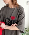 Classical Elf 《JaVaジャバコラボ》大人カジュアルにちょうどいい。綿100％ ヴィンテージ風ハートTシャツ商品サムネイル-18
