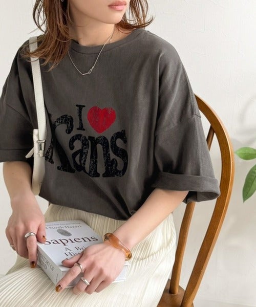 Classical Elf 《JaVaジャバコラボ》大人カジュアルにちょうどいい。綿100％ ヴィンテージ風ハートTシャツ商品画像-23