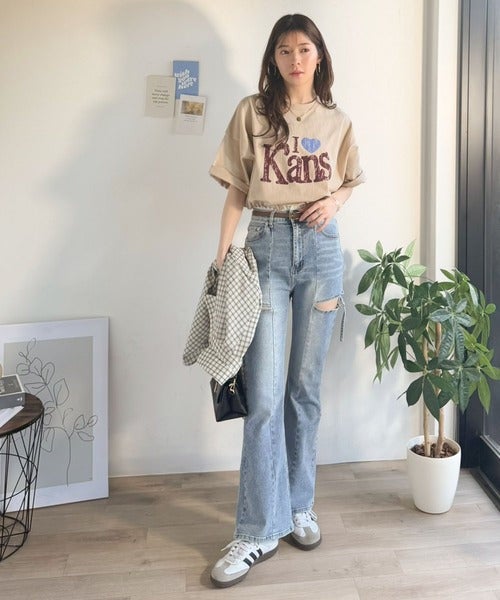 Classical Elf 《JaVaジャバコラボ》大人カジュアルにちょうどいい。綿100% ヴィンテージ風ハートTシャツ商品画像-31