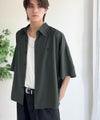 Classical Elf 《JaVaジャバコラボ》【接触冷感機能付き】触れた瞬間ひんやり心地よく、今どきな抜け感を演出。とろみドレープオーバーサイズシャツ 商品サムネイル-33