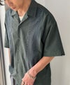 Classical Elf 《JaVaジャバコラボ》周りと差がつく総刺繍！リラックスシルエット 清涼リネンライク素材 オープンカラー キューバシャツ（半袖）商品サムネイル-9