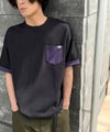 Classical Elf 《JaVaジャバコラボ》【吸水速乾機能付き】汗ばむ季節でもドライな着心地。裏配色でマンネリ防止! 胸ポケット付き オーバーサイズTシャツ 商品サムネイル-6