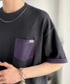 Classical Elf 《JaVaジャバコラボ》【吸水速乾機能付き】汗ばむ季節でもドライな着心地。裏配色でマンネリ防止! 胸ポケット付き オーバーサイズTシャツ 商品サムネイル-13