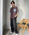 Classical Elf 《JaVaジャバコラボ》【吸水速乾機能付き】汗ばむ季節でもドライな着心地。裏配色でマンネリ防止! 胸ポケット付き オーバーサイズTシャツ 商品サムネイル-22