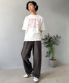 Classical Elf 《JaVaジャバコラボ》【接触冷感・速乾機能付き】清涼素材で夏でもデニムをヘビロテ！ブラスト加工 バックデザイン リラックスフィット ジーンズ商品サムネイル-11