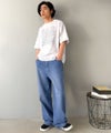Classical Elf 《JaVaジャバコラボ》【接触冷感・速乾機能付き】清涼素材で夏でもデニムをヘビロテ!ブラスト加工 バックデザイン リラックスフィット ジーンズ商品サムネイル-39