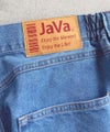 Classical Elf 《JaVaジャバコラボ》【接触冷感・速乾機能付き】清涼素材で夏でもデニムをヘビロテ！ブラスト加工 バックデザイン リラックスフィット ジーンズ商品サムネイル-40